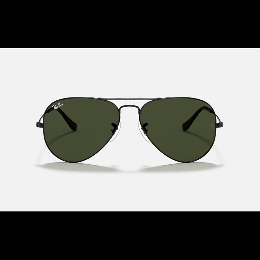 Ray-Ban 3025 Green Aviator Sunglasses 58mm